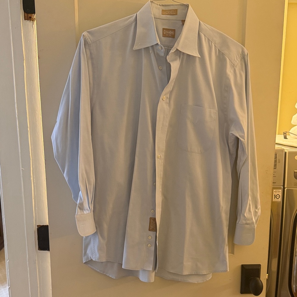 Gitman Brothers Classic Light Blue Dress Shirt